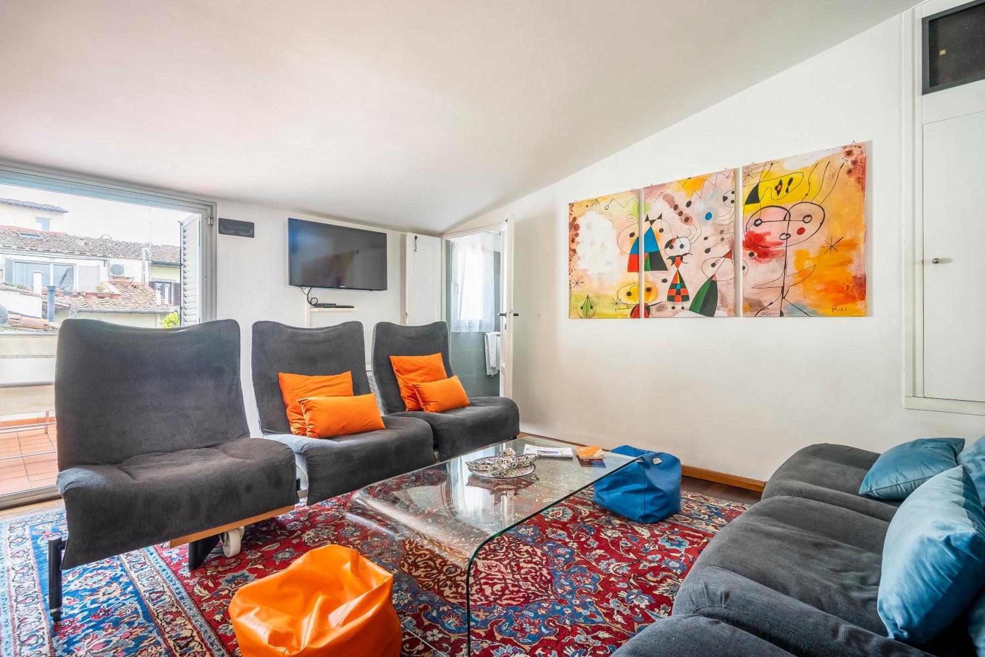 Апартаменты Penthouse Le Terrazze Duomo View Флоренция Экстерьер фото